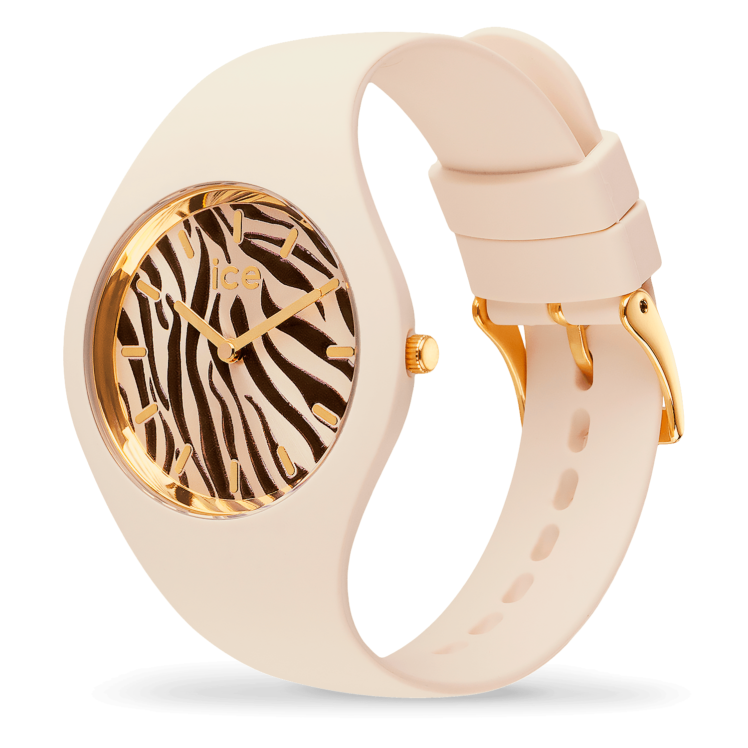 ice-watch-ice-iconic-ice-wild-almond-skin-zebra-montre-femme image 2