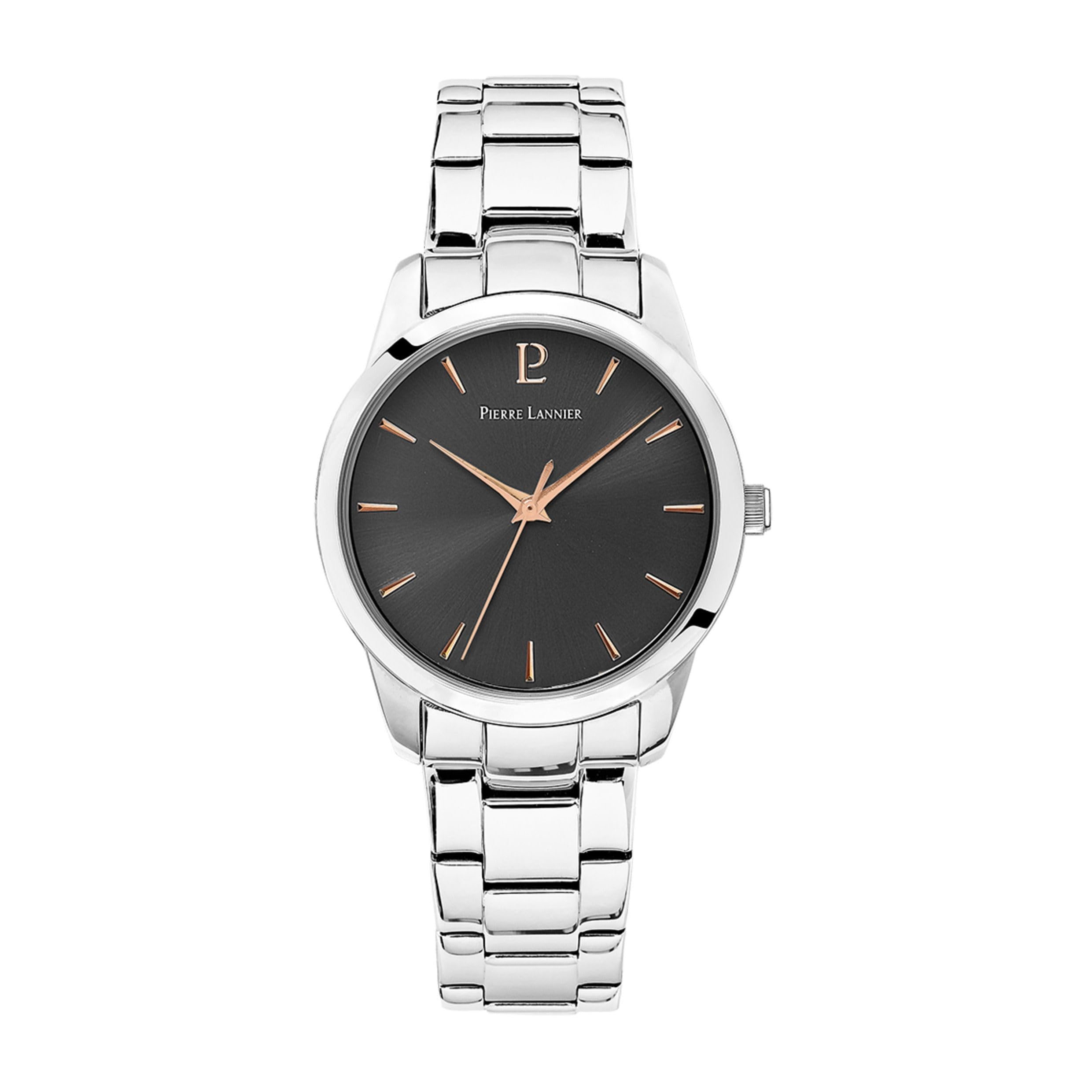 pierre-lannier-roxane-montre-femme-quartz-35-5-mm-acier-inoxydable-3-atm image 1