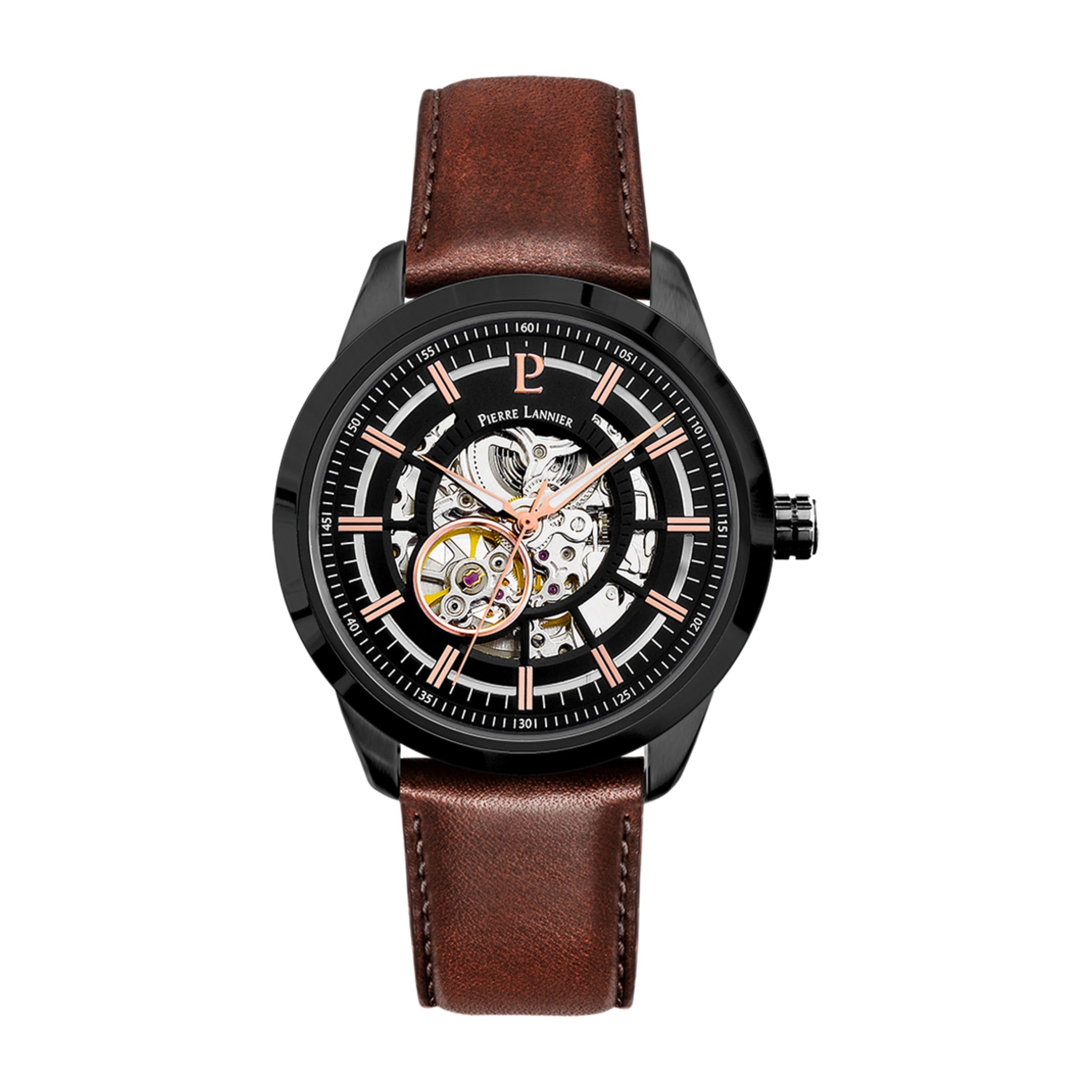 pierre-lannier-automatic-montre-automatique-44-mm-acier-5-atm image 6