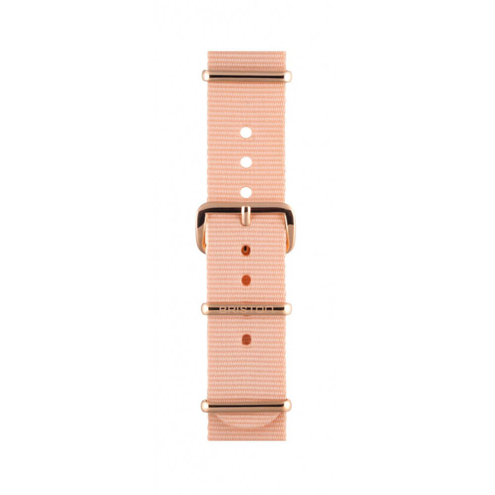 briston-clubmaster-classic-bracelet-nato-18-mm-rose-poudr image 2