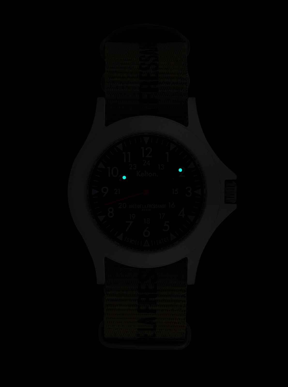 kelton-x-in-s-de-la-fressange-solaire-field-kaki-montre-solaire image 5
