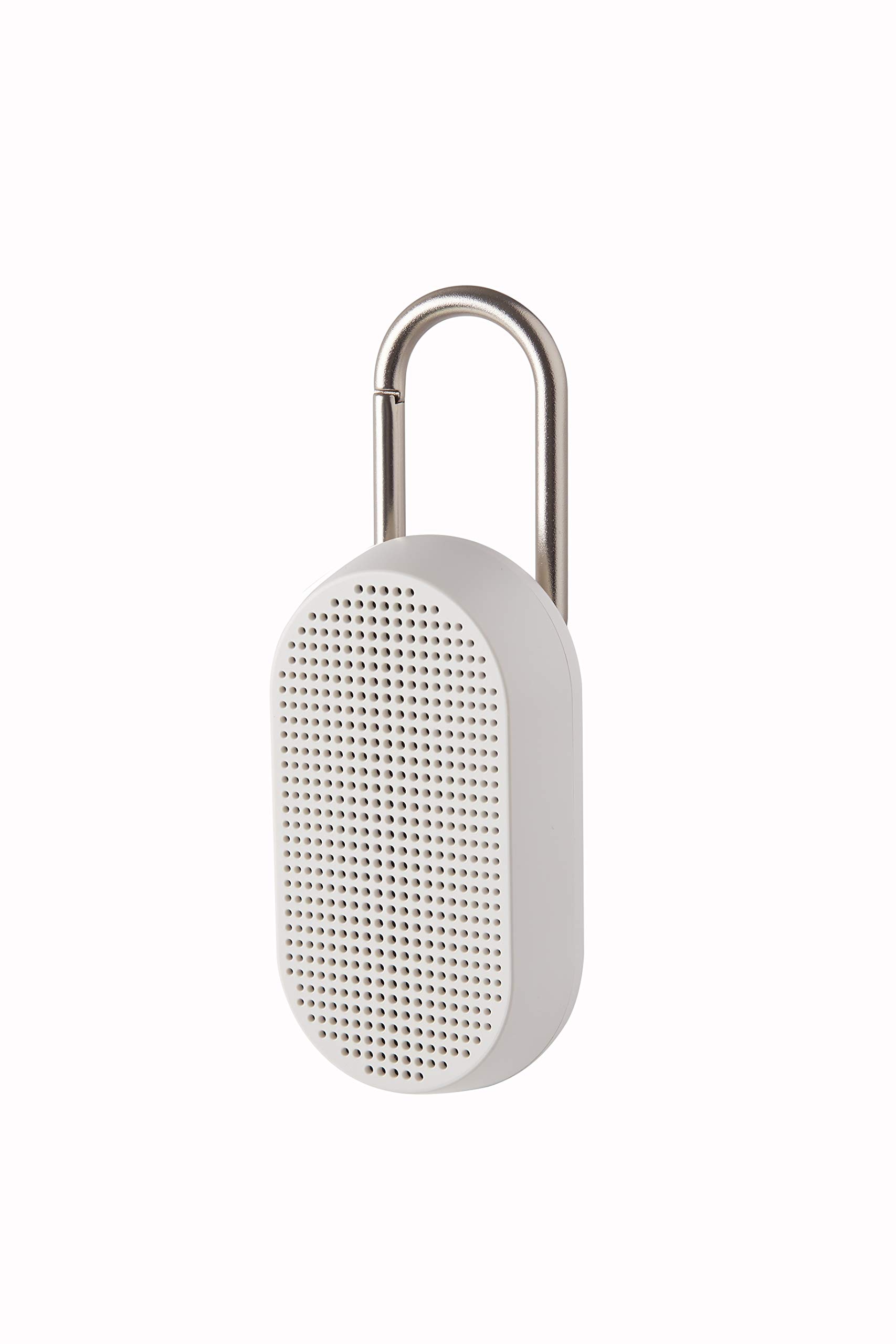 lexon-mino-t-enceinte-bluetooth-tanche-avec-mousqueton-blanc-mat image 1