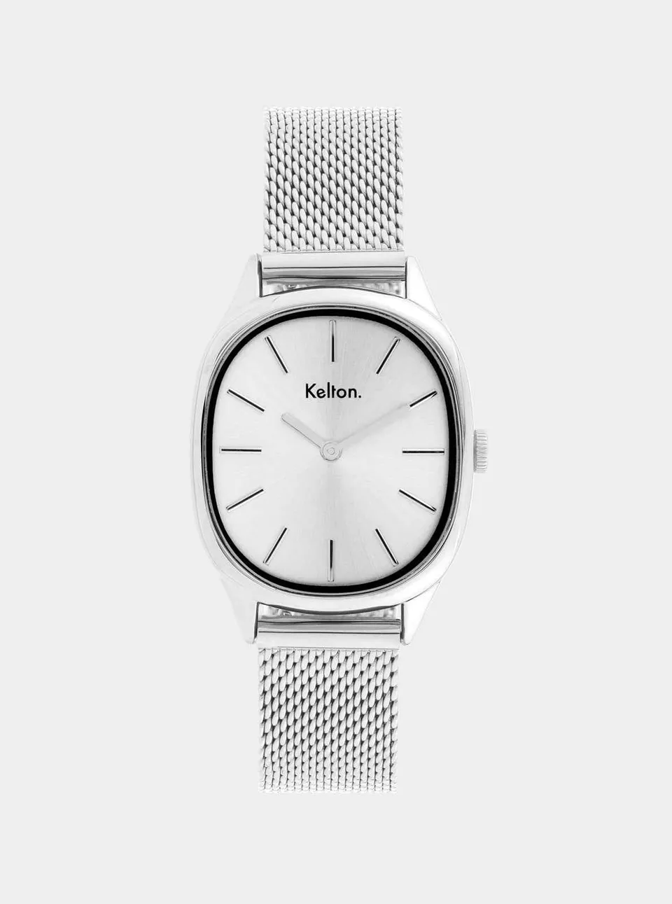 kelton-colorama-silver-mesh-montre-full-silver-bracelet-14mm image 1