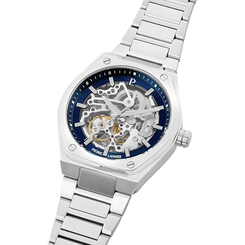 pierre-lannier-automatique-montre-automatic-42-5-mm-acier-inoxydable-5-atm image 6