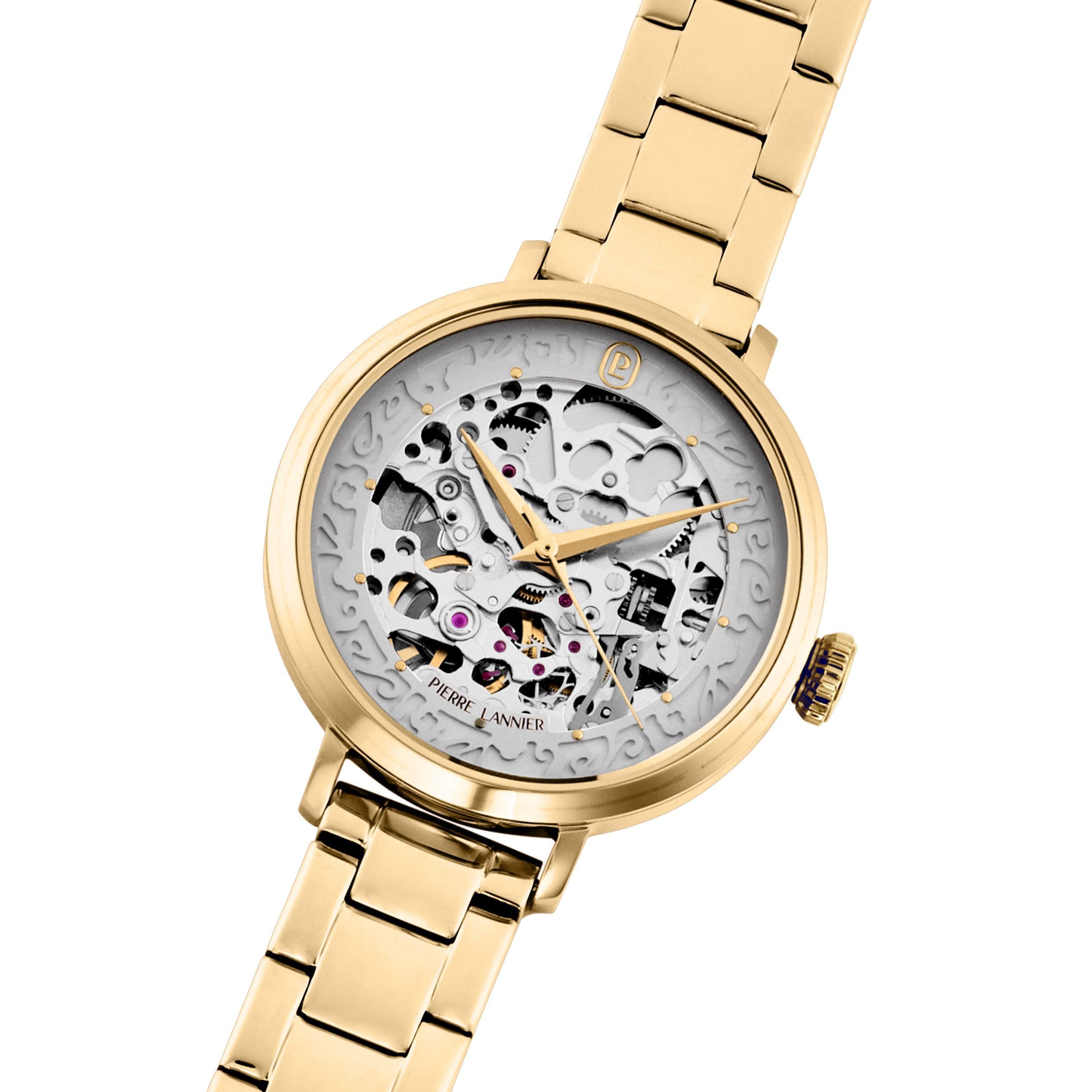 pierre-lannier-automatic-montre-automatique-35-mm-acier-inoxydable-5-atm image 3