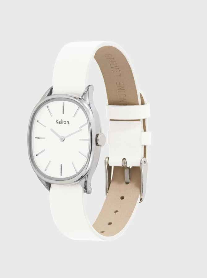 kelton-colorama-montre-blanche-ovale-assembl-e-en-france image 2
