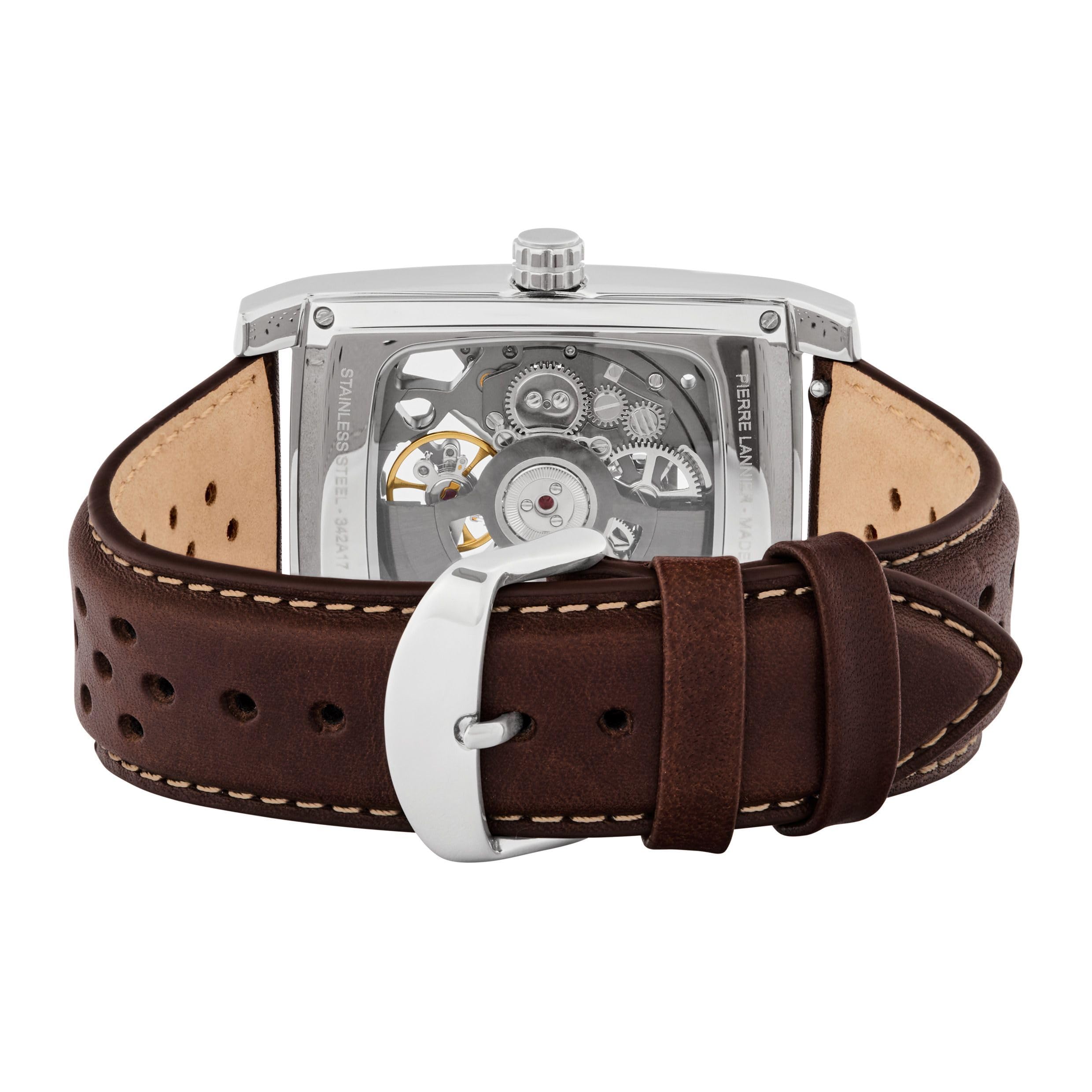 pierre-lannier-hector-montre-automatique-acier-inoxydable-5-atm image 4