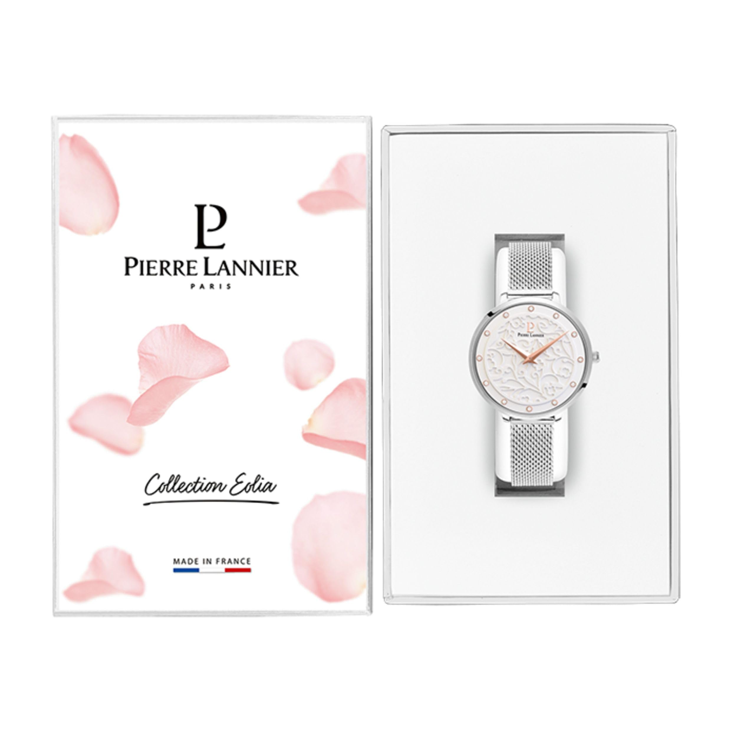 pierre-lannier-040j608-montre-femme-quartz-33-mm-acier-inoxydable-gris image 6