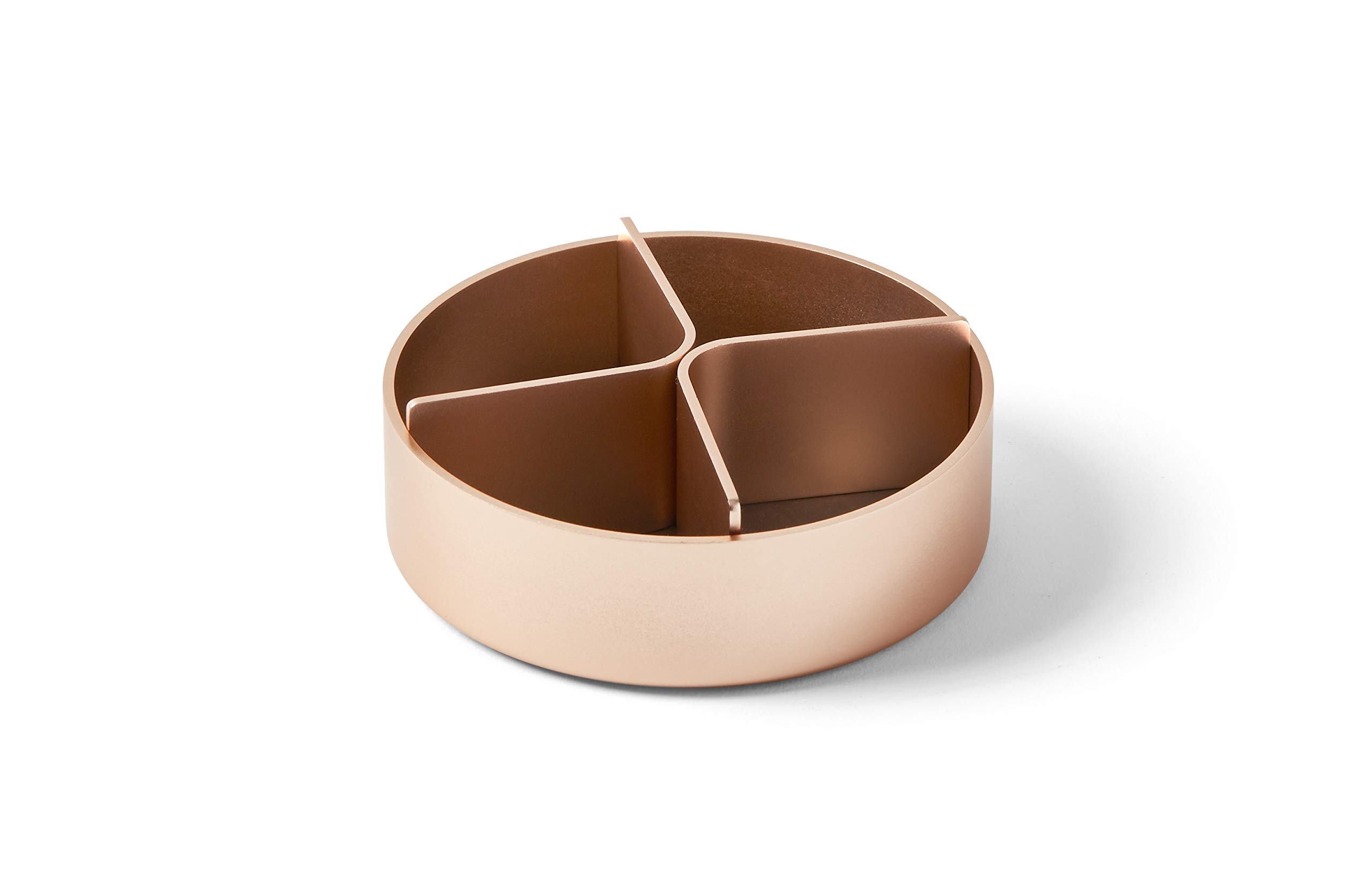 lexon-city-plateau-de-bureau-rond-aluminium-dor-10-2-cm image 1