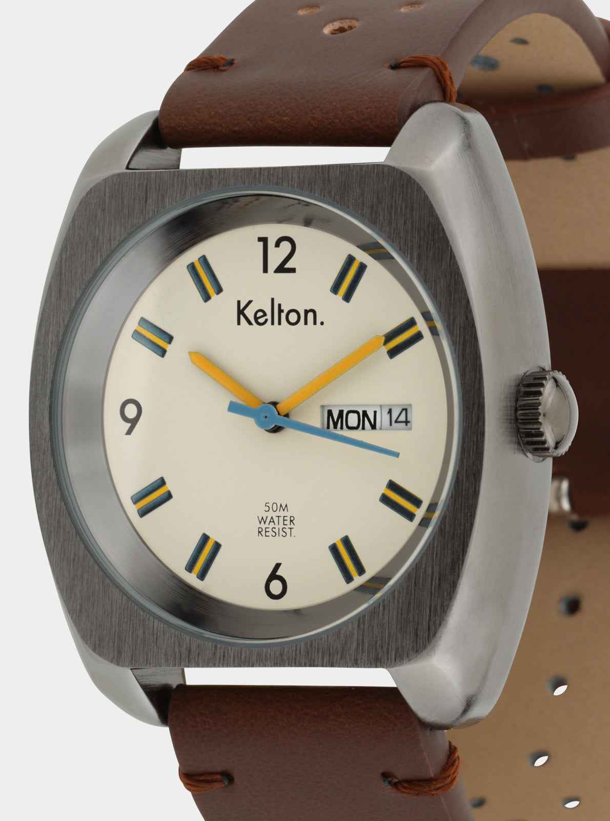 kelton-rc-22-white-montre-rallye-jour-date-blanc-vintage image 3