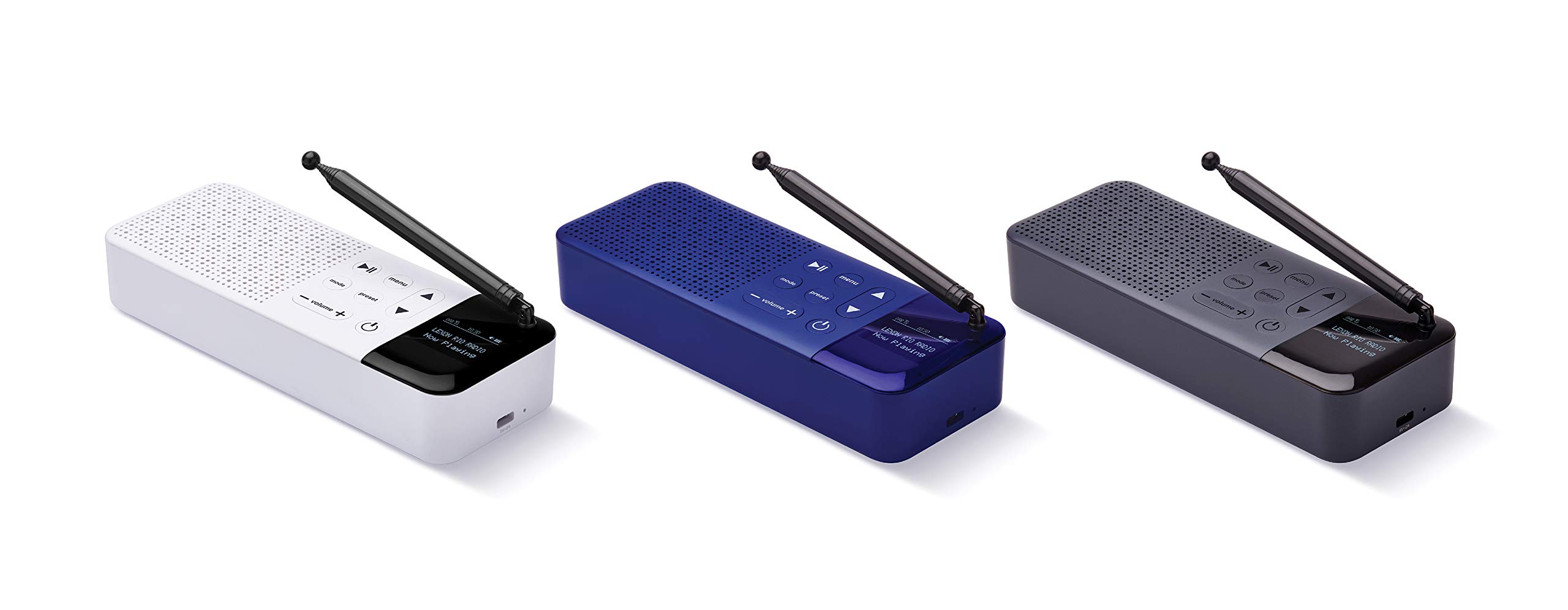 lexon-rio-radio-dab-et-fm-enceinte-bluetooth-3w-blanc image 3