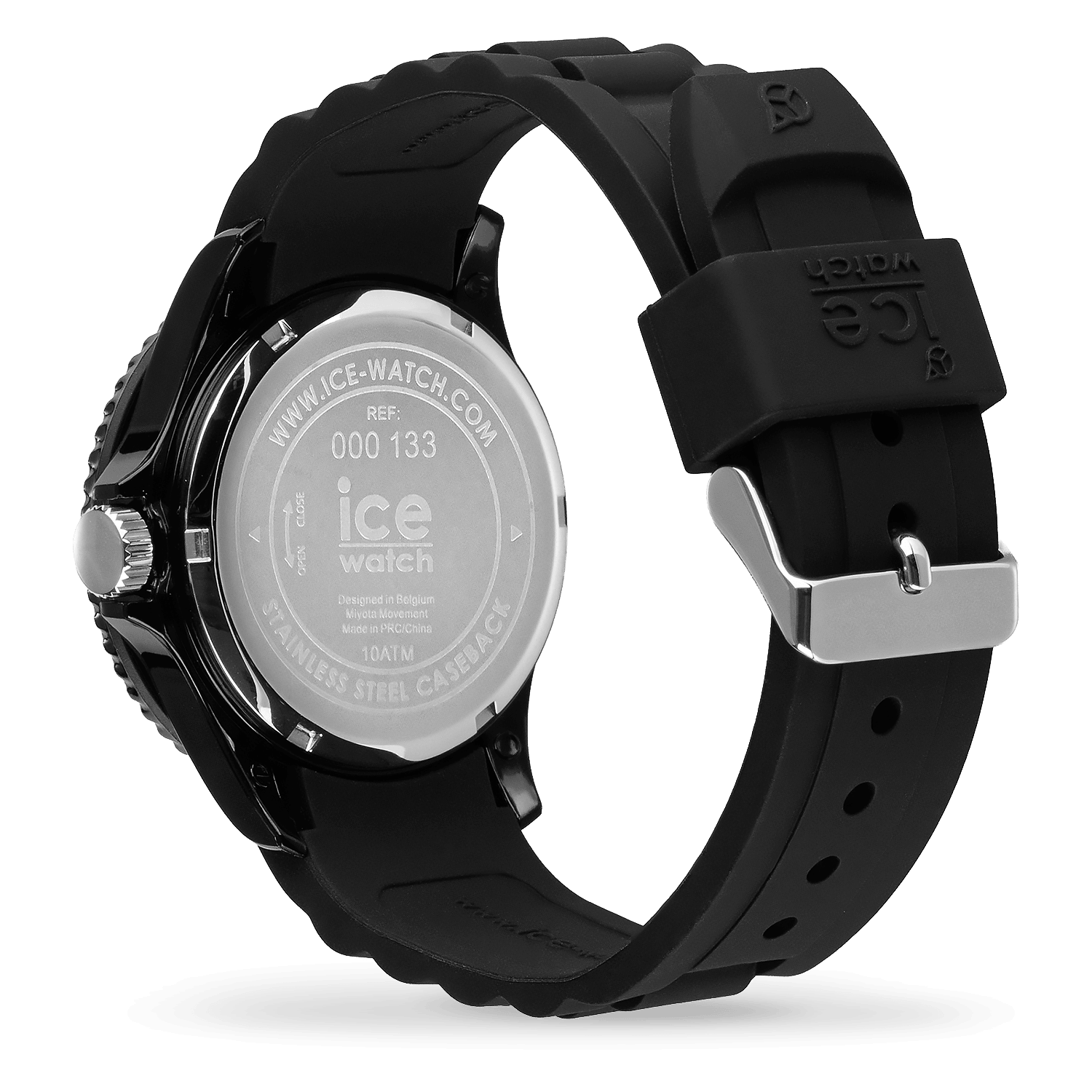 ice-watch-ice-forever-black-montre-noire-silicone-dateur image 4