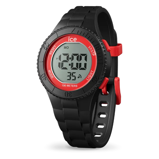 ice-watch-ice-digit-black-spider-montre-digitale-enfant-silicone image 1