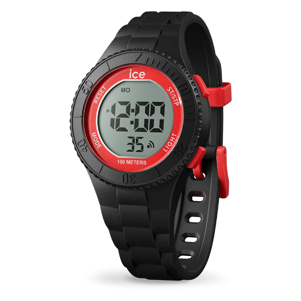 ice-watch-ice-digit-black-spider-montre-digitale-enfant-silicone image 1