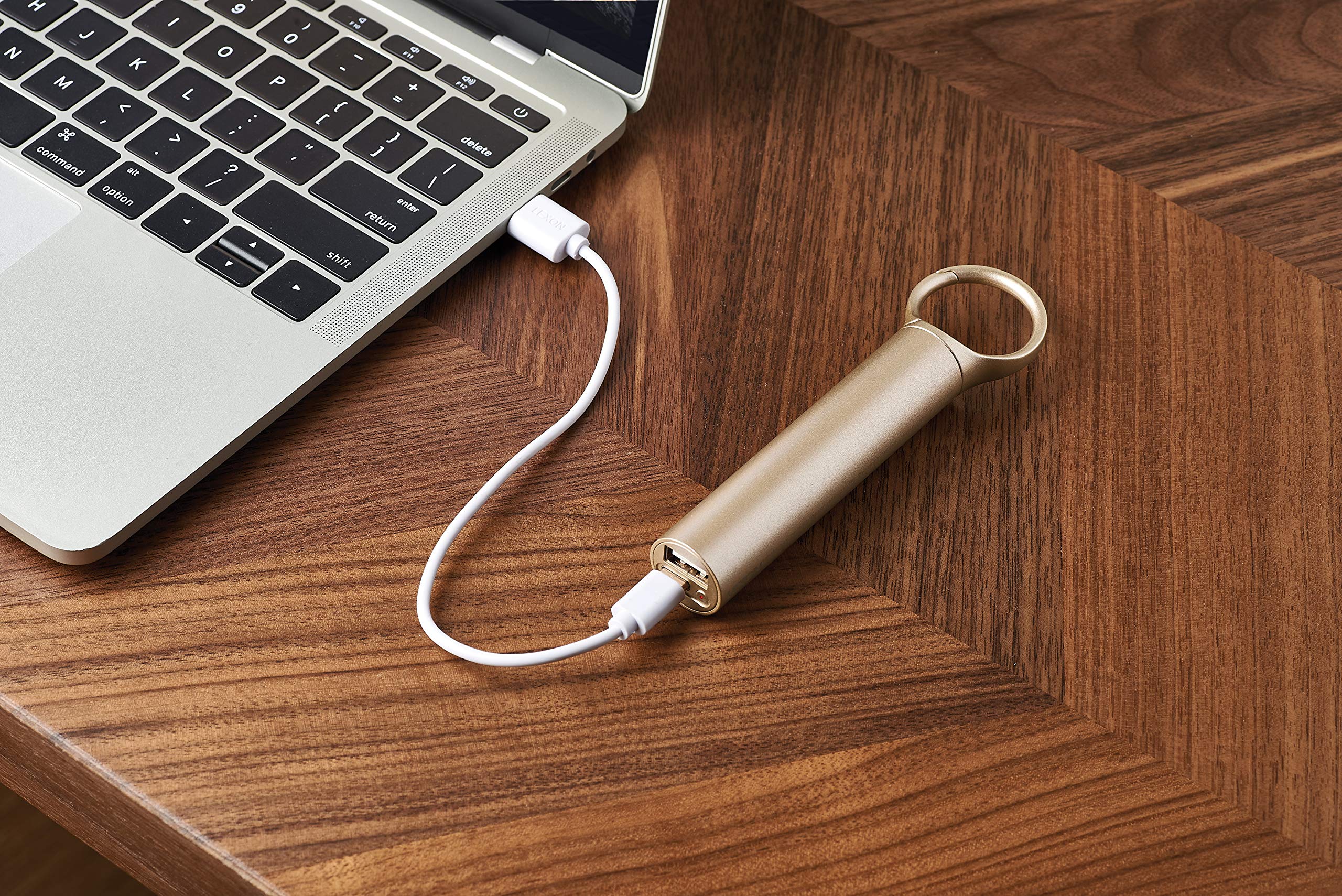 lexon-nomaday-batterie-externe-3000-mah-mousqueton-dor-e image 4