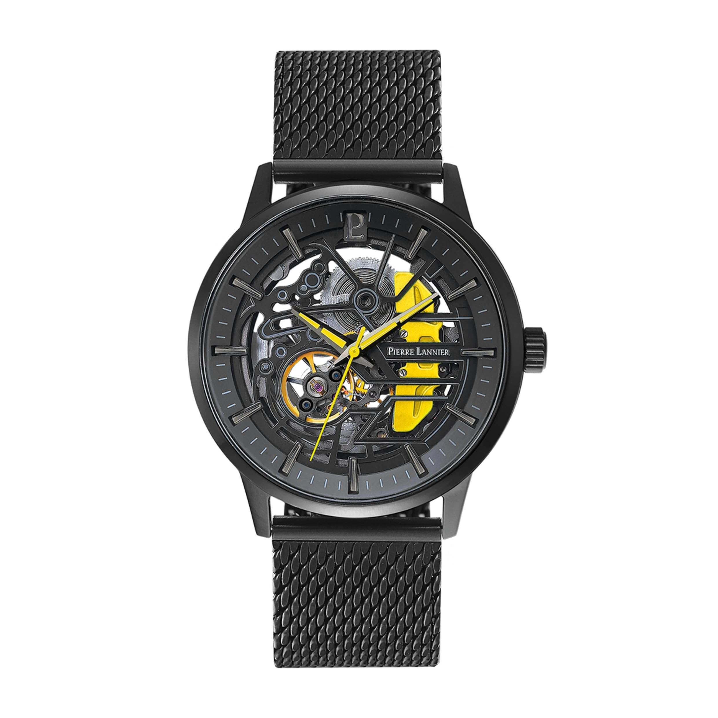 pierre-lannier-paddock-montre-automatique-43-mm-acier-5-atm image 1