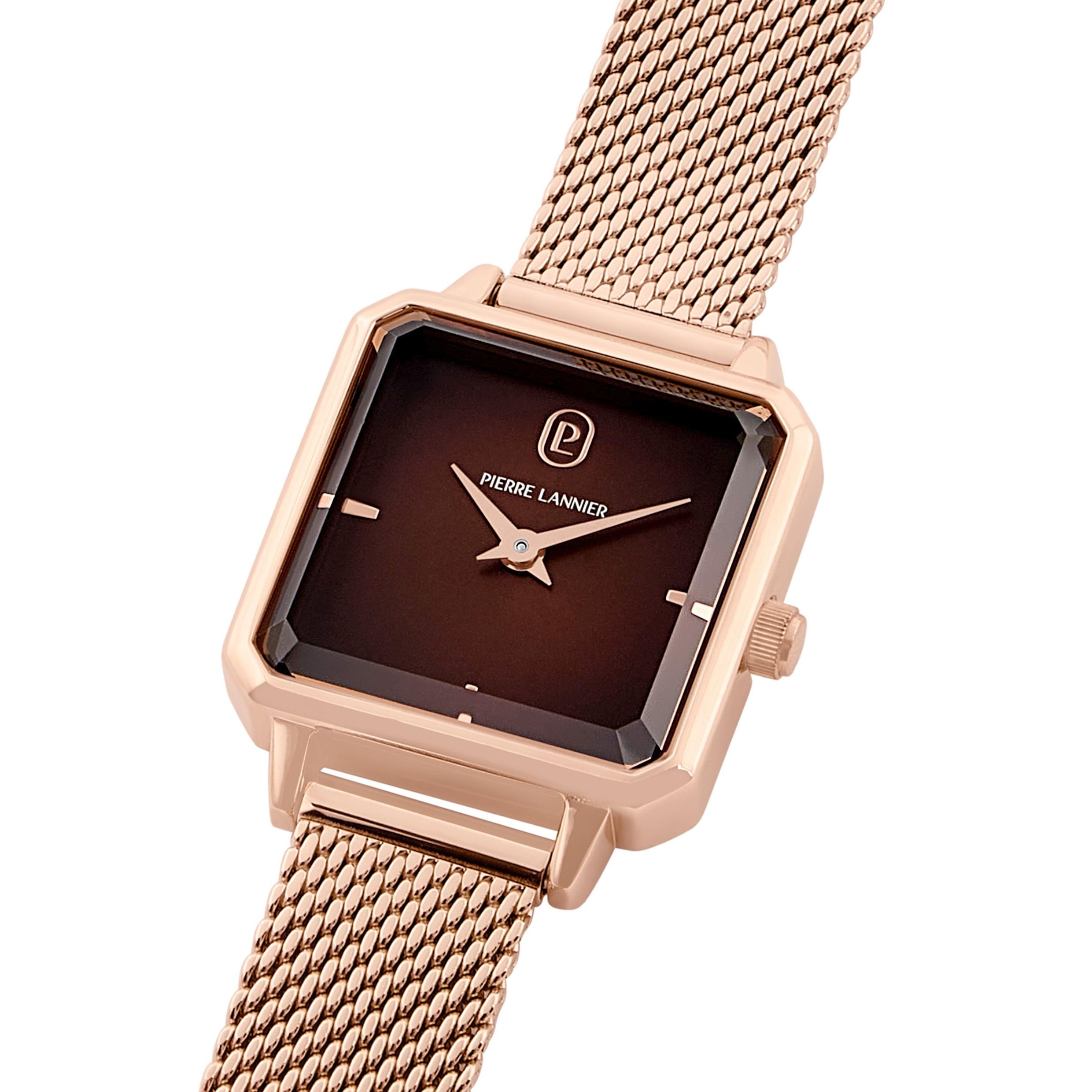 pierre-lannier-leonor-montre-quartz-acier-inoxydable-3-atm-boitier-fin-7-1-mm image 2