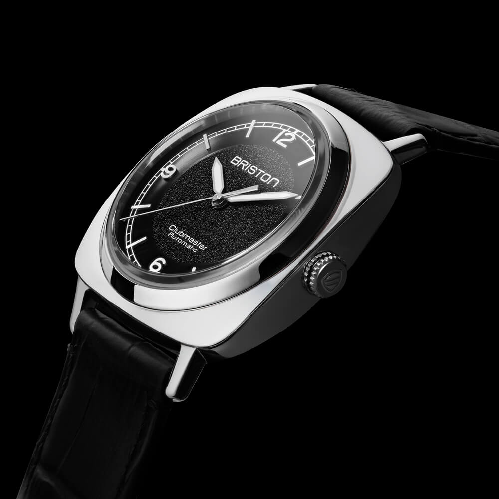 briston-clubmaster-legend-classic-montre-automatique-39-mm-acier-noir image 3