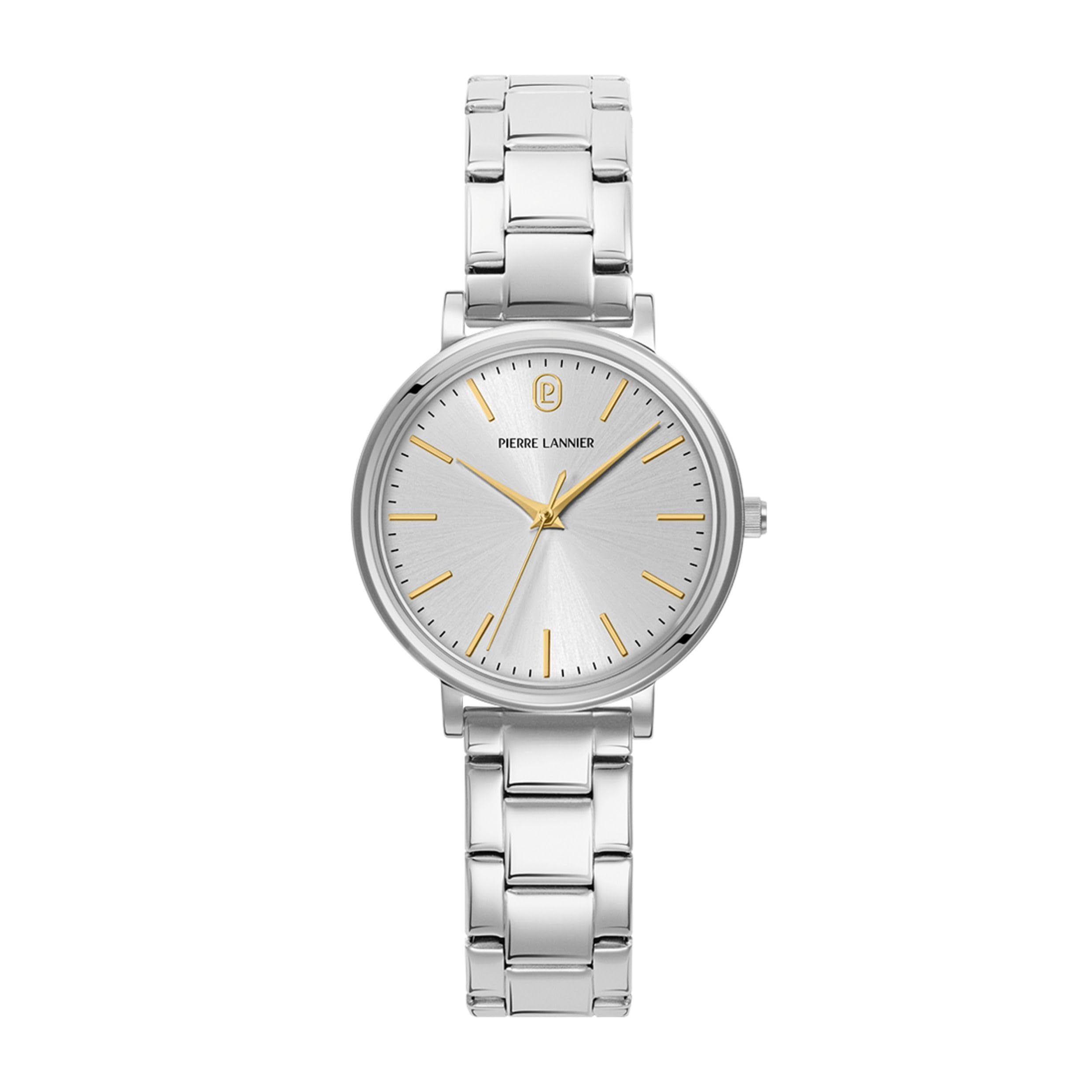 pierre-lannier-essential-montre-quartz-33-mm-acier-inoxydable-3-atm-3 image 1