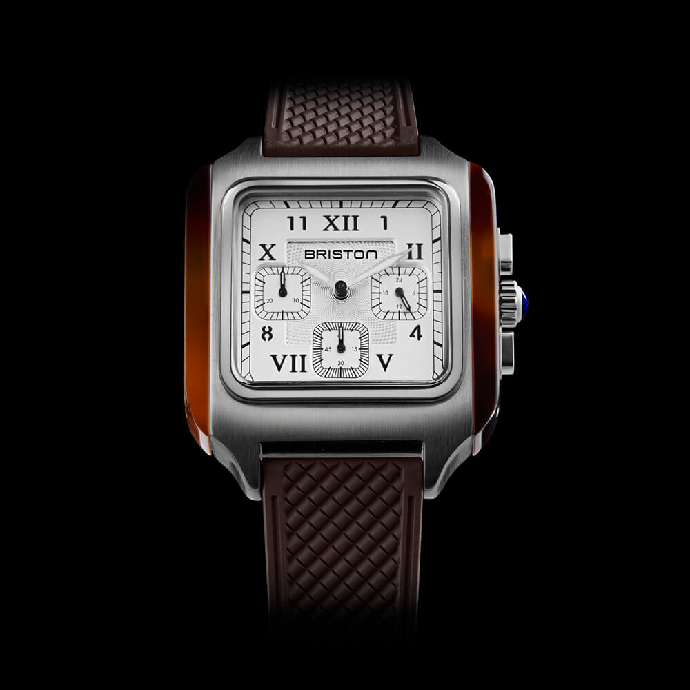 briston-streamliner-kennedy-chrono-38-5-mm-blanc-quartz image 2