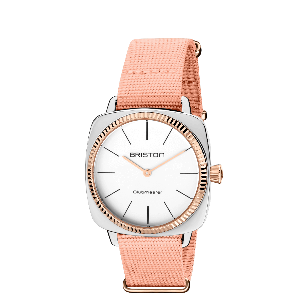 briston-clubmaster-classic-bracelet-nato-18-mm-rose-poudr image 3
