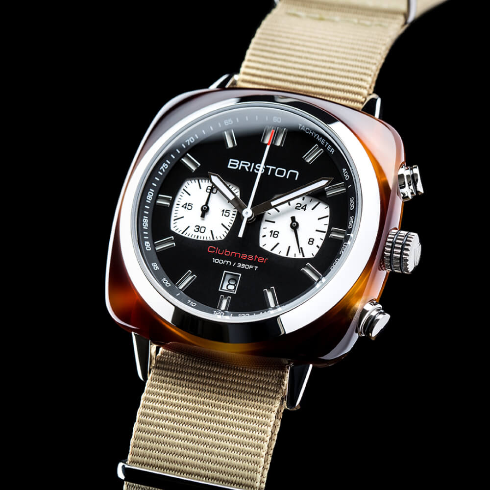 briston-clubmaster-sport-chrono-42-mm-noir image 2