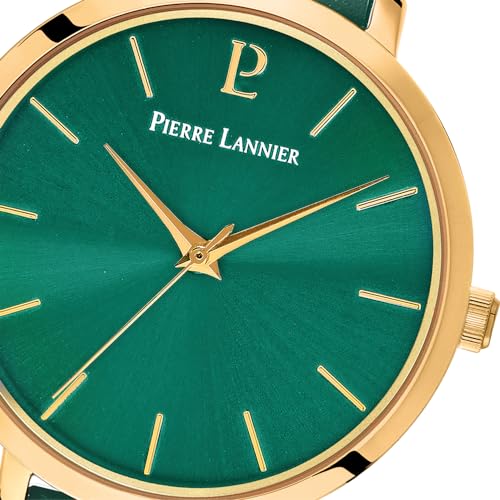 pierre-lannier-038j577-montre-femme-quartz-bracelet-vert image 8