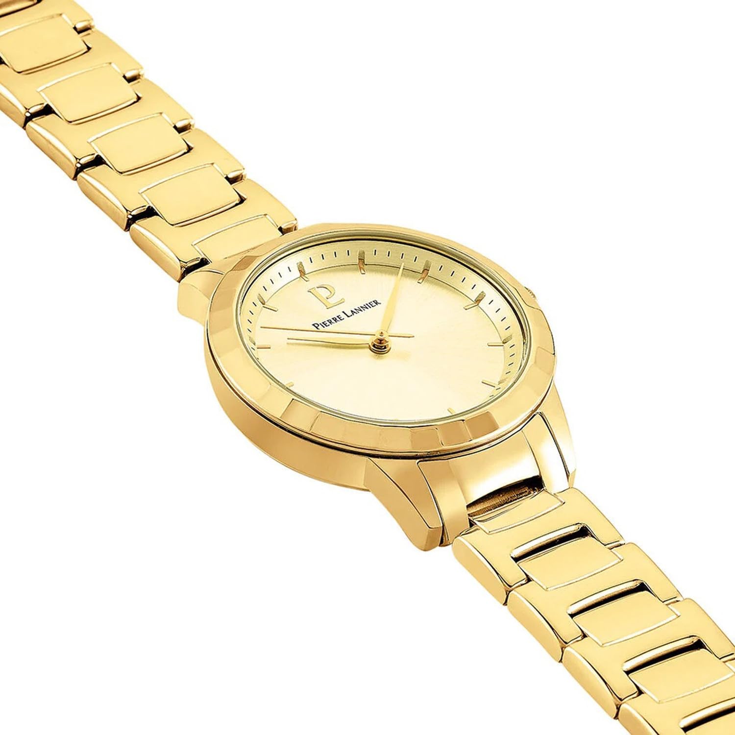 pierre-lannier-galiera-montre-femme-acier-dor-finition-dor-e image 2