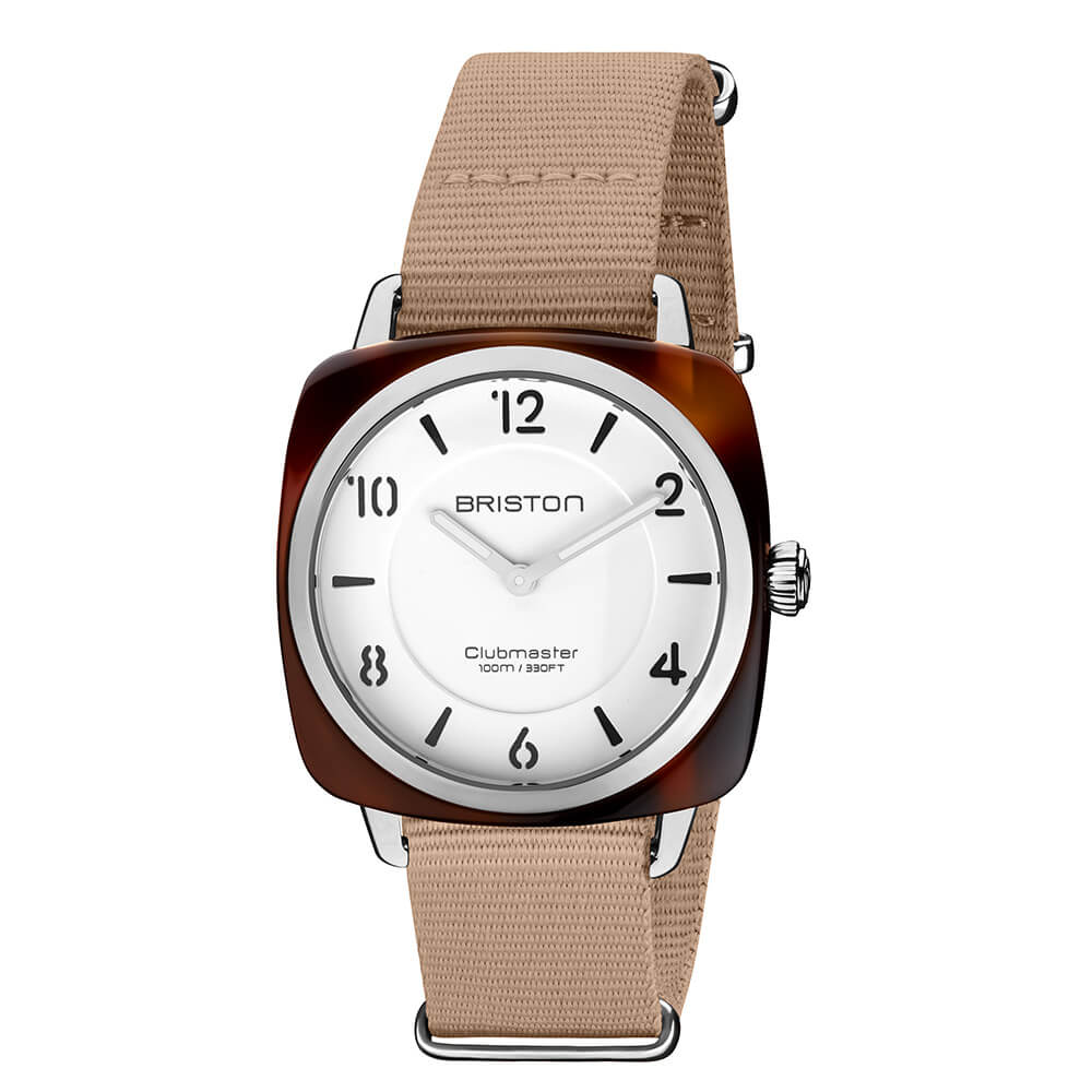 briston-clubmaster-classic-bracelet-type-nato-18-mm-terracotta-nude image 3