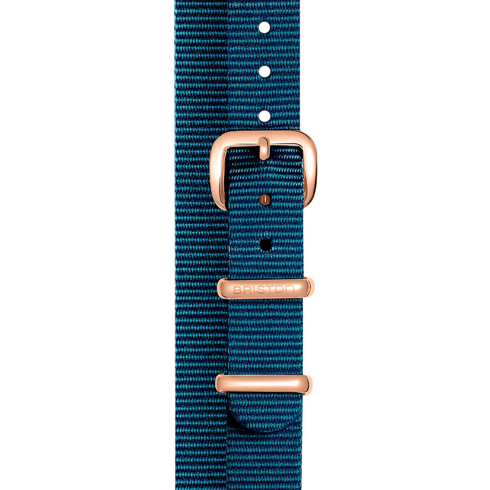 briston-clubmaster-lady-bracelet-type-nato-12-mm-bleu-canard image 3