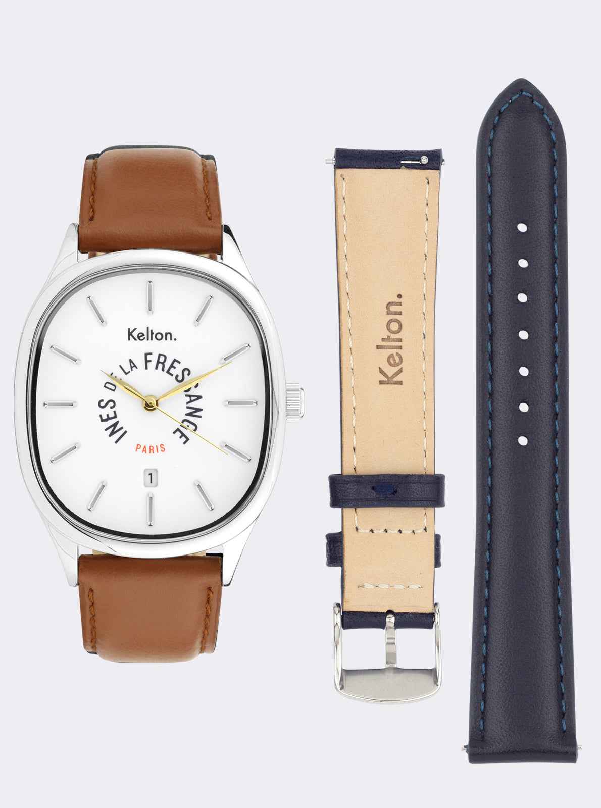 kelton-grande-colorama-camel-x-in-s-de-la-fressange-coffret-2-bracelets image 1