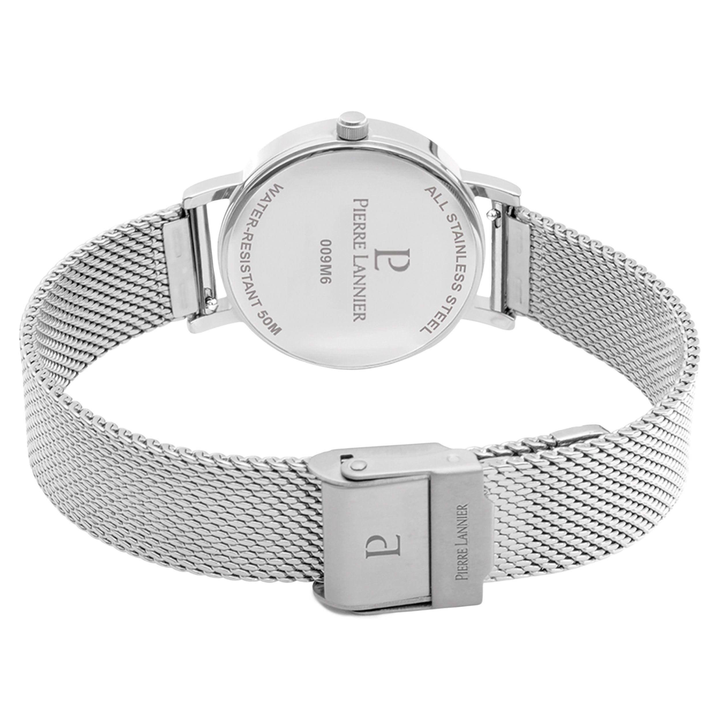 pierre-lannier-multiples-009m651-montre-femme-rose-glamour-verre-facett image 5