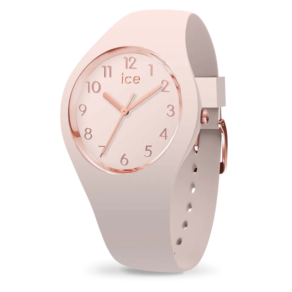 ice-watch-ice-glam-colour-nude-rose-gold-petite-montre-femme-silicone image 1