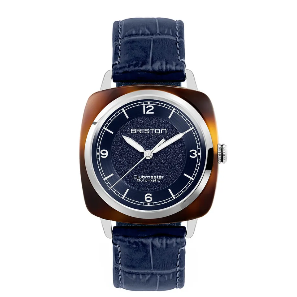 briston-clubmaster-legend-classic-montre-automatique-39-mm-bleu image 1