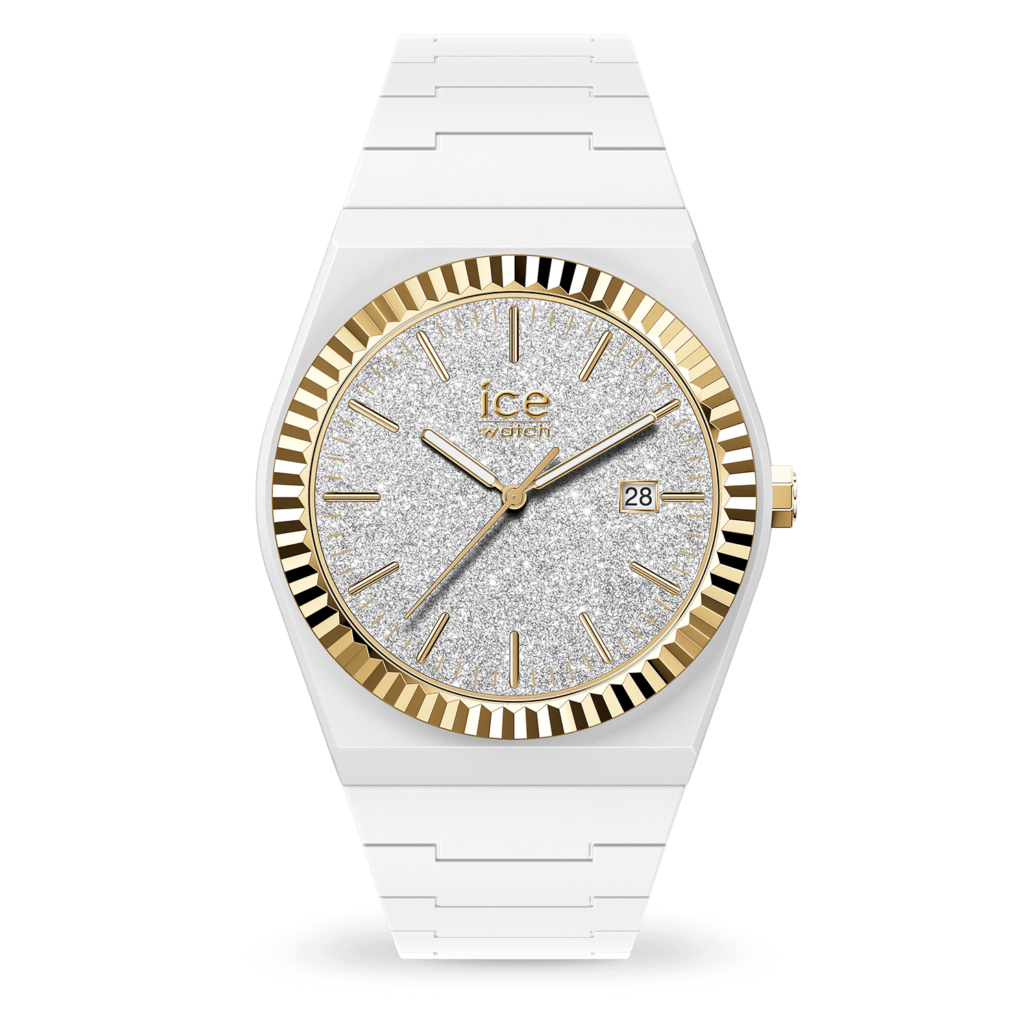 ice-watch-ice-power-white-glitter-gold-montre-femme-dateur image 1