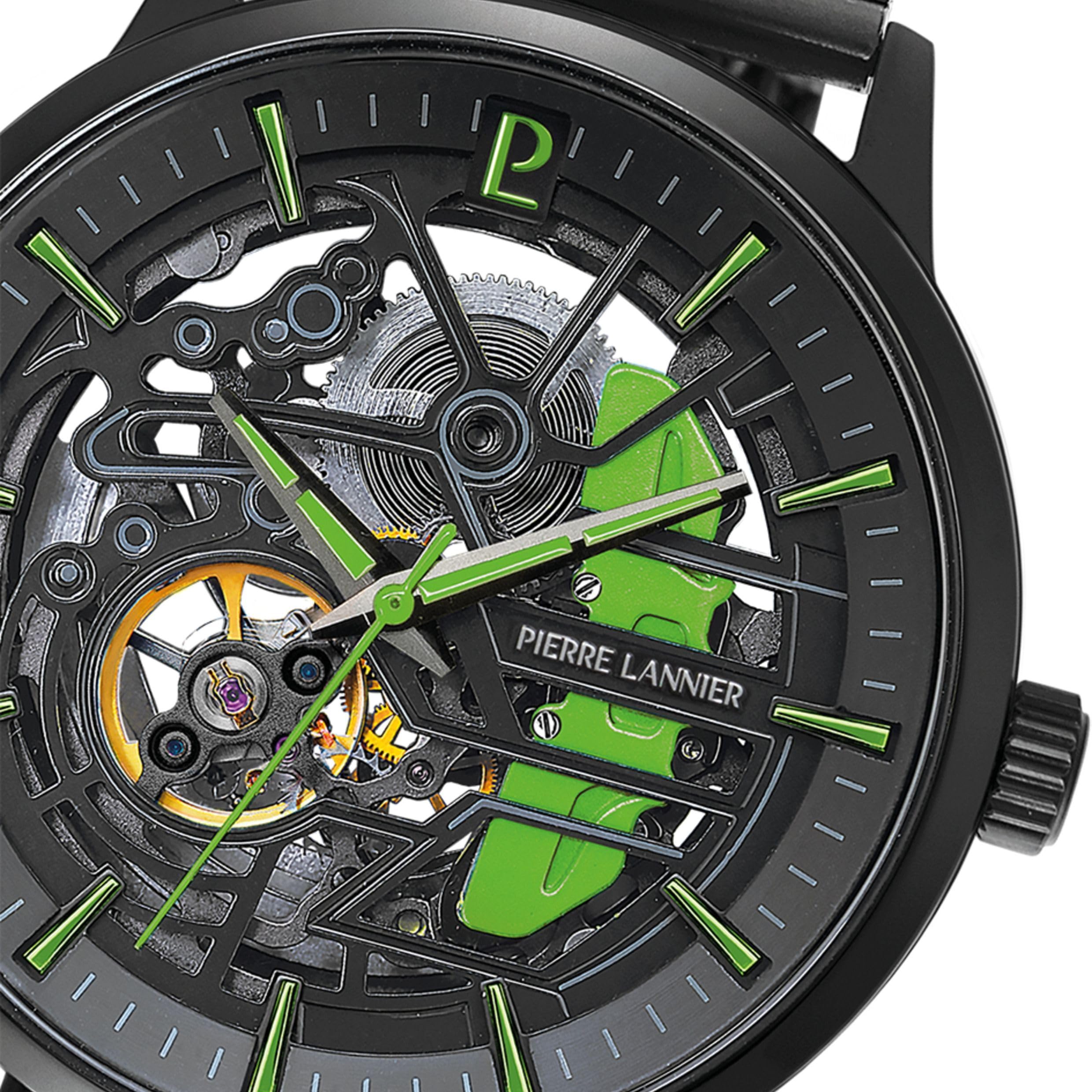 pierre-lannier-paddock-montre-automatique-43-mm-acier-inoxydable-5-atm-6 image 5