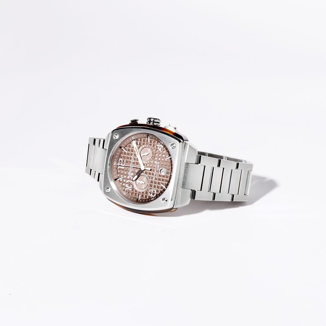 briston-streamliner-urban-chrono-42-mm-acier-gris-taupe image 3