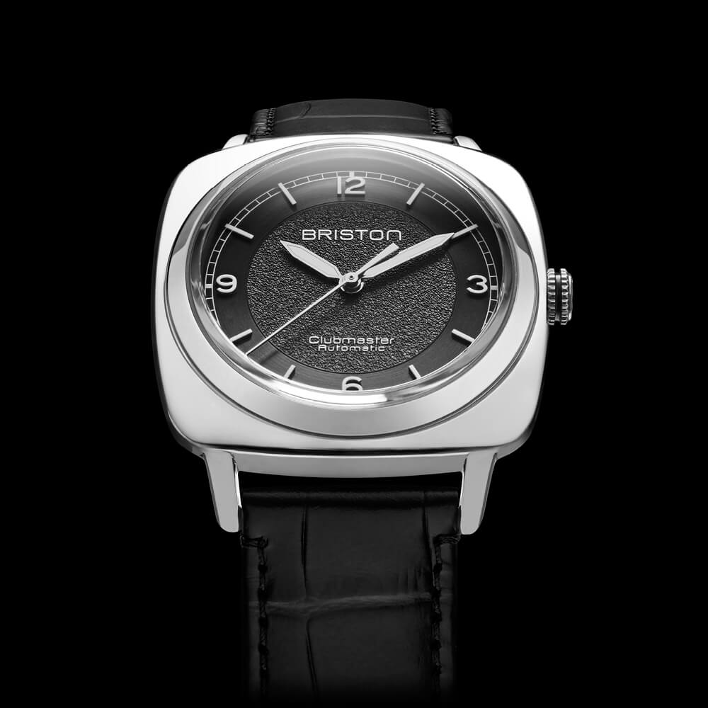 briston-clubmaster-legend-classic-montre-automatique-39-mm-acier-noir image 2