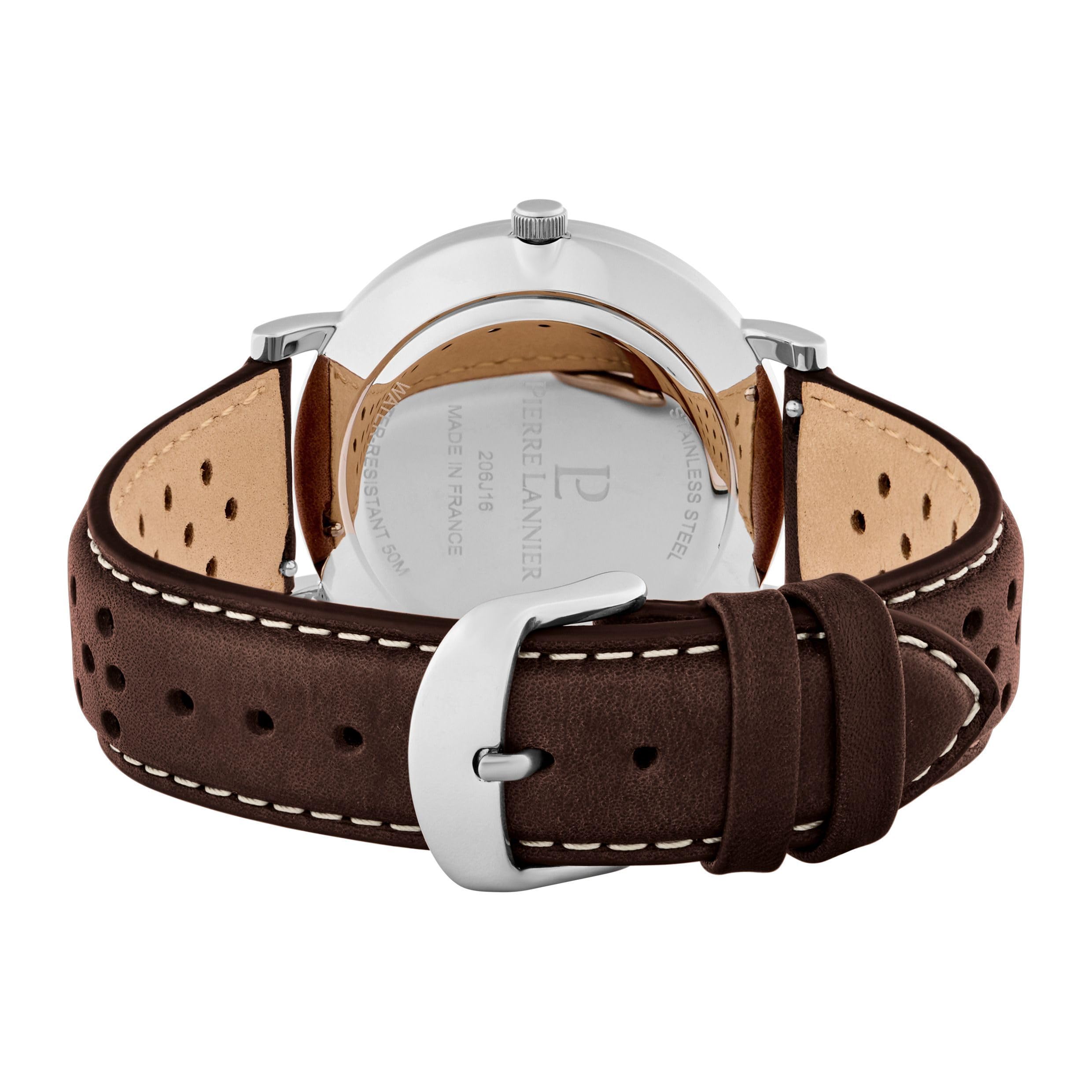 pierre-lannier-chronographe-essential-quartz-40-5-mm-acier-inoxydable-5-atm image 4