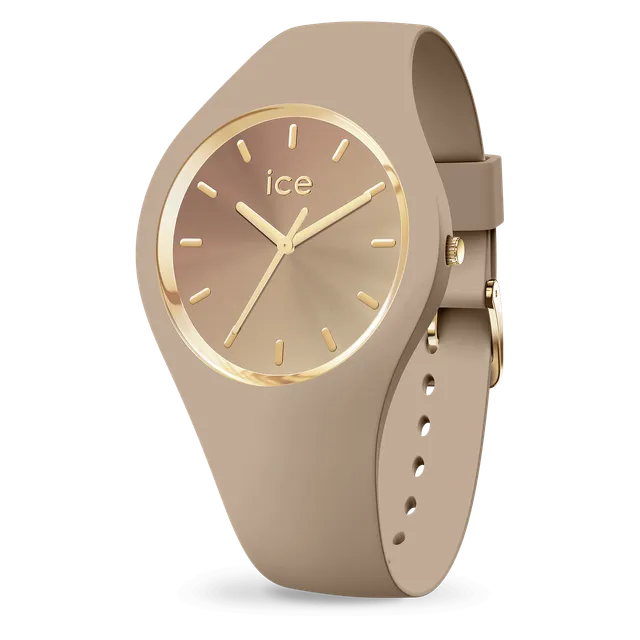 ice-watch-ice-sunset-warm-taupe-montre-femme-d-grad-e-bracelet-silicone image 1