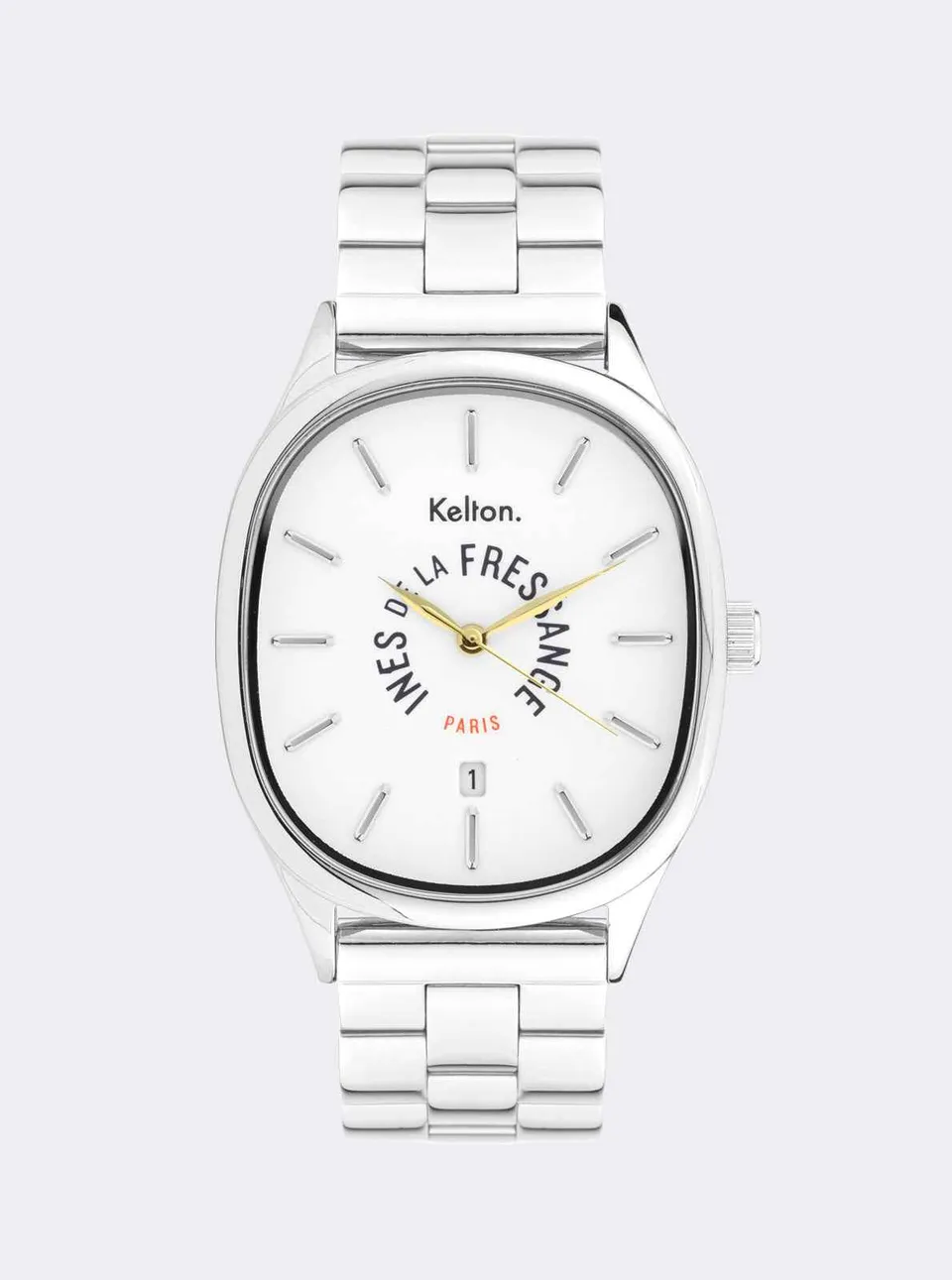 kelton-x-in-s-de-la-fressange-paris-montre-grande-colorama-silver image 1