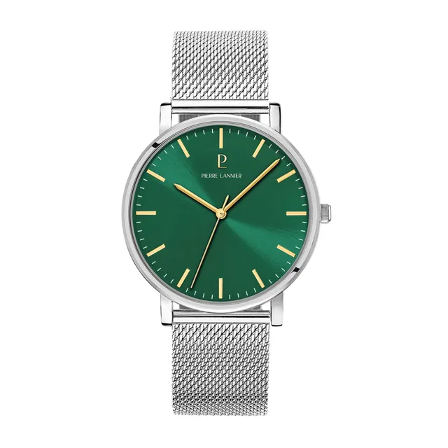 pierre-lannier-essential-montre-quartz-40-5-mm-acier-inoxydable-5-atm-3 image 1