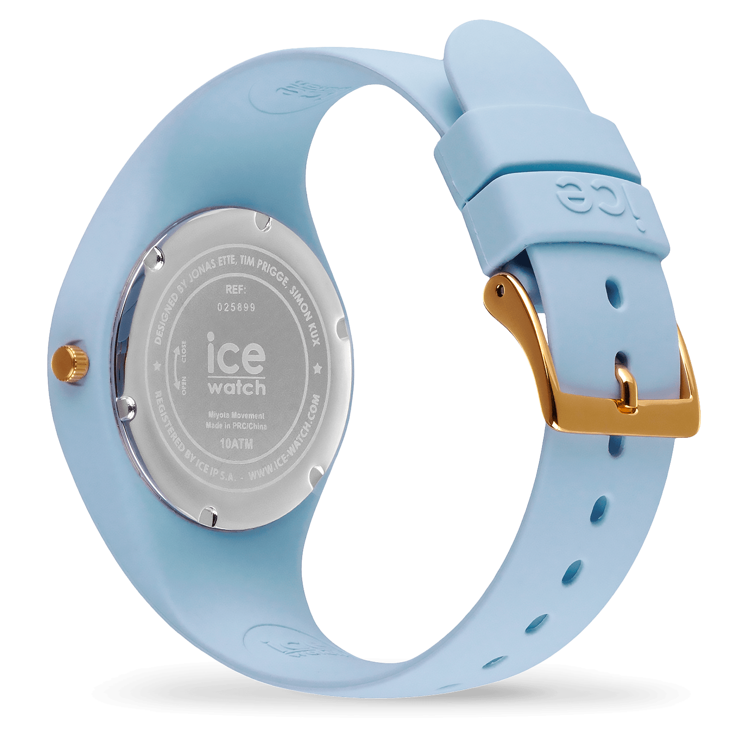 ice-watch-ice-flower-montre-blue-aura-florale-bleu-pastel image 4