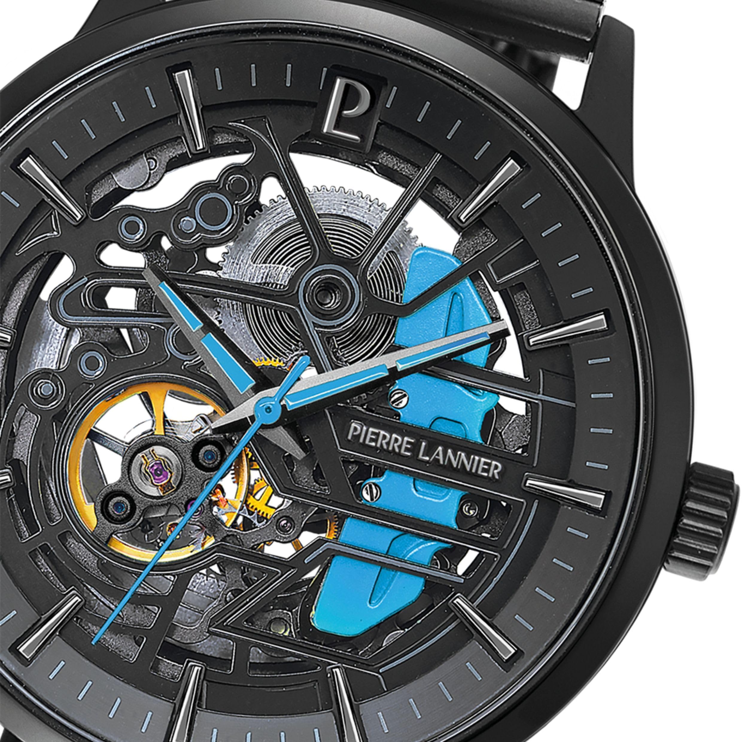 pierre-lannier-paddock-montre-automatique-43-mm-acier-inoxydable-5-atm-7 image 5