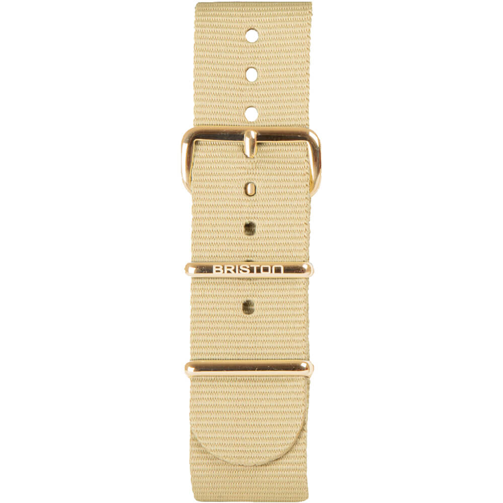 briston-bracelet-nato-nylon-20-mm-vanille-chocolat image 3
