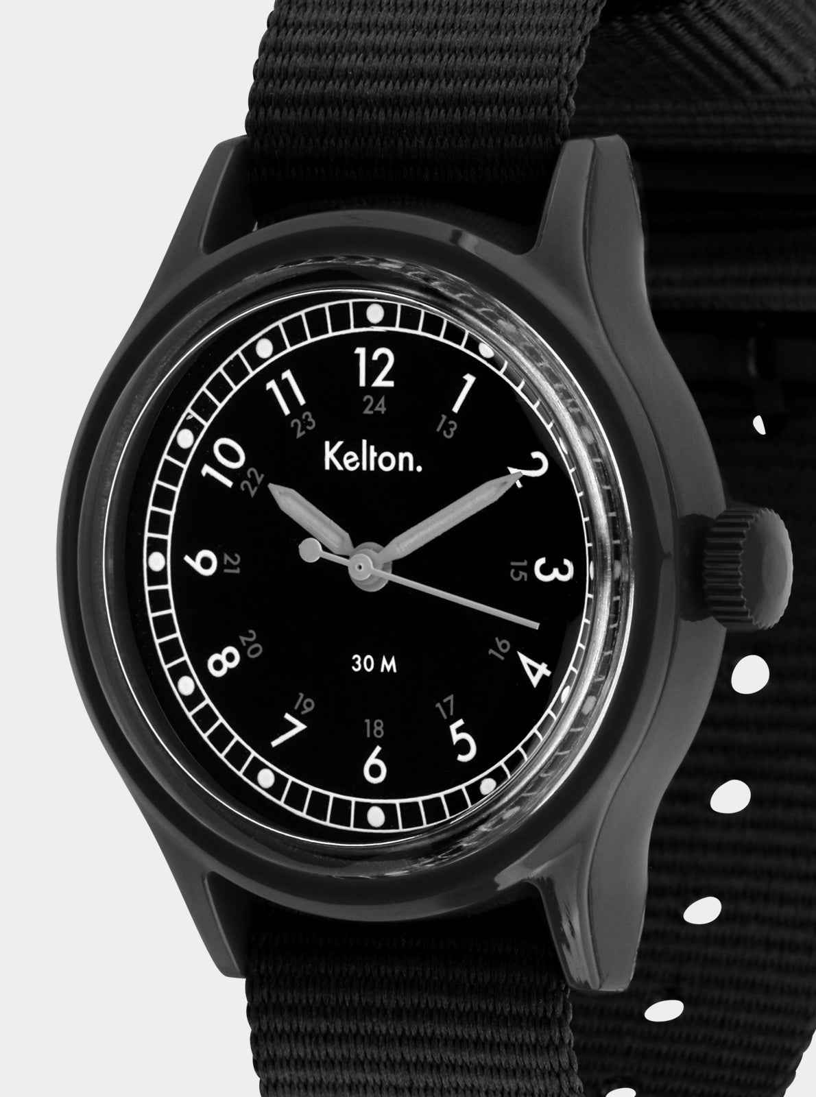 montre-kelton-jungle-carbone-quartz-inspiration-militaire image 4