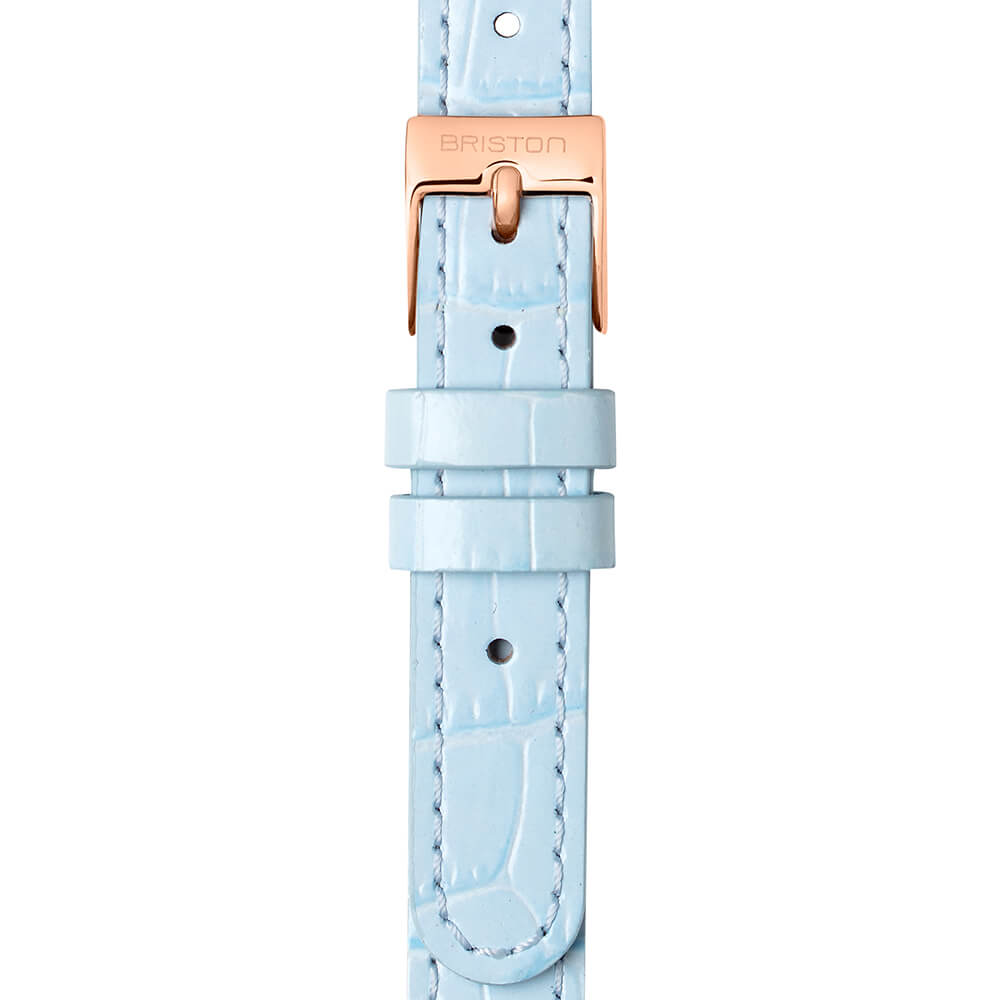 briston-bracelet-cuir-luxury-12-mm-bleu-clair-clubmaster-lady image 5