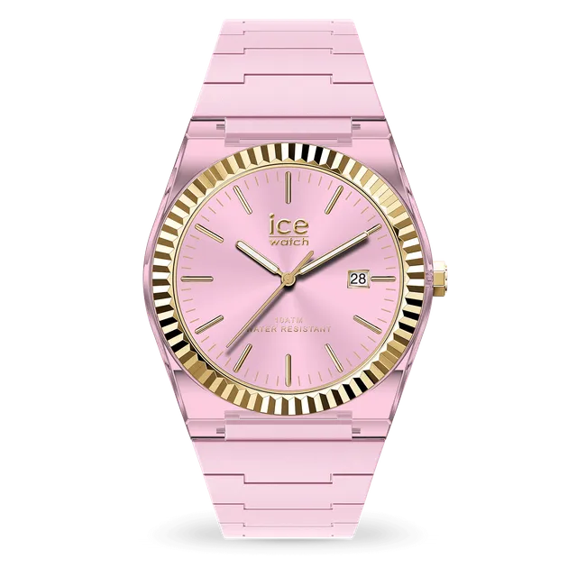 ice-watch-ice-power-soft-pink-montre-femme-silicone-rose-poudr-avec-dateur image 1