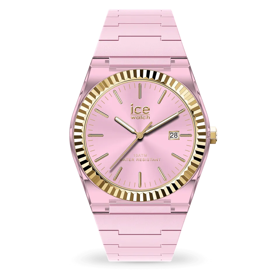 ice-watch-ice-power-soft-pink-montre-femme-silicone-rose-poudr-avec-dateur image 1