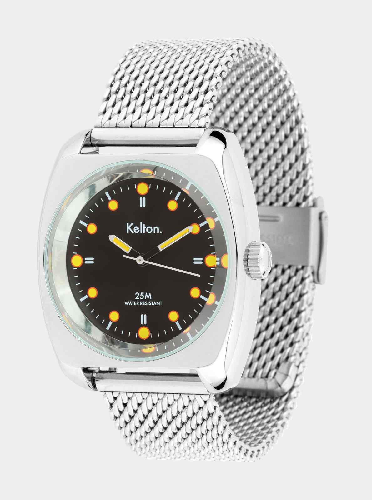kelton-rc2-noir-jaune-mesh-coffret-nato-offert-montre-racing image 4